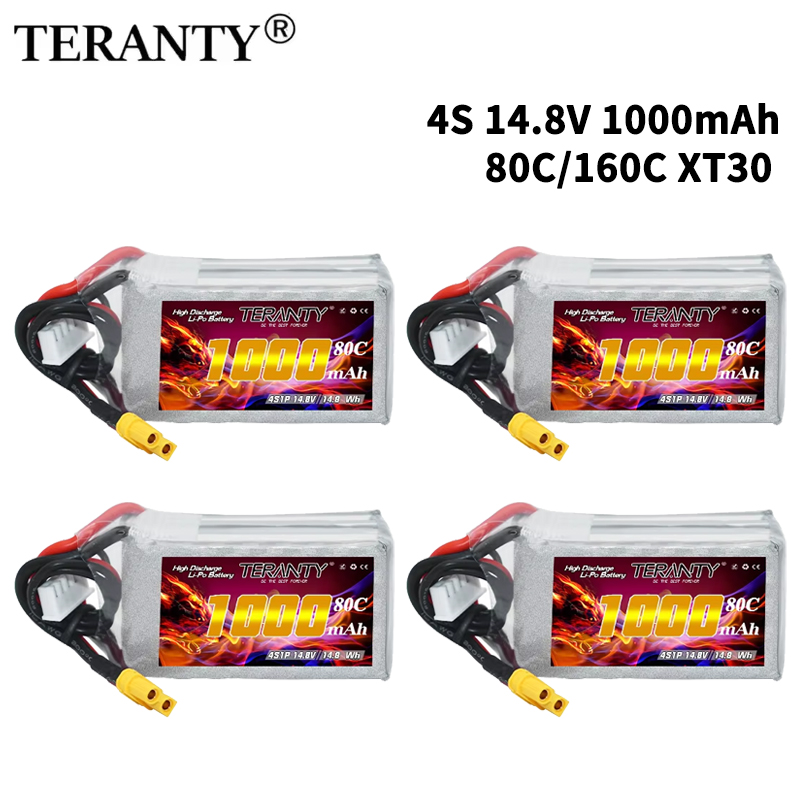 Drone Battery Lipo - Bateria Lipo TERANTY 4S 1000mAh 14.8V