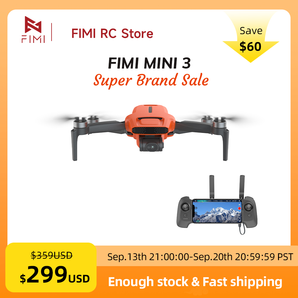 Drone Battery Case - Drone FIMI MINI 3 com Câmera