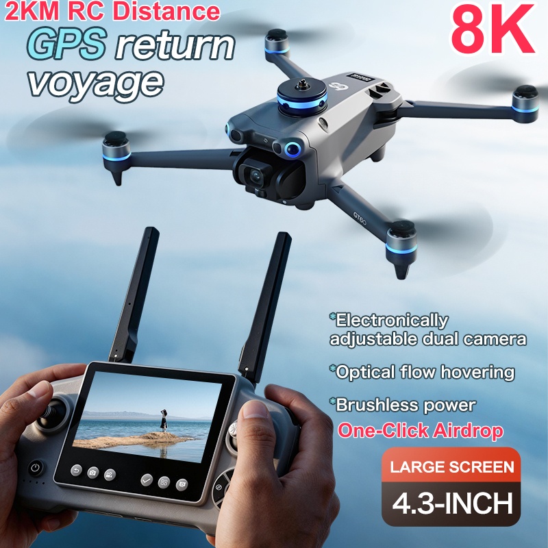 Drone Battery Smart - Drone RC 8K ESC com Lançamento