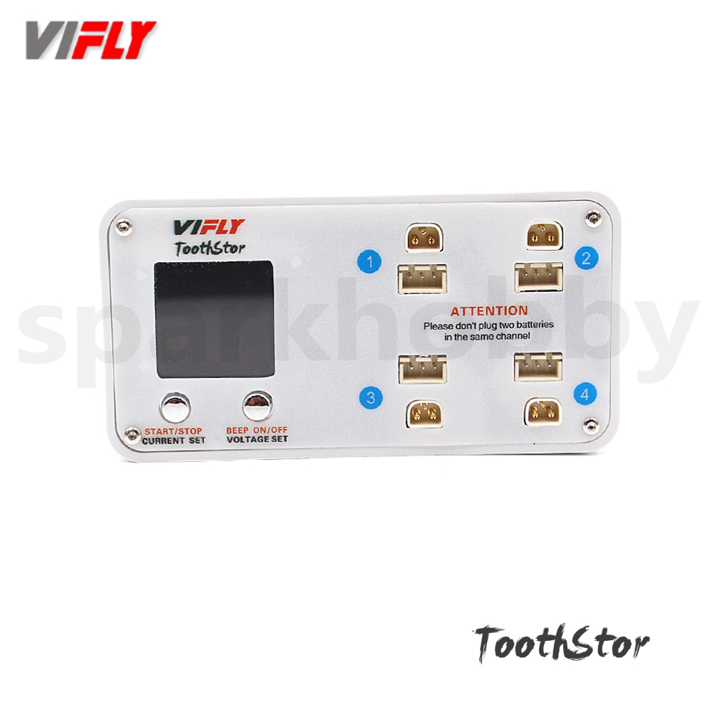 Drone Battery Balance Charger - Carregador de equilíbrio VIFLY ToothStor de