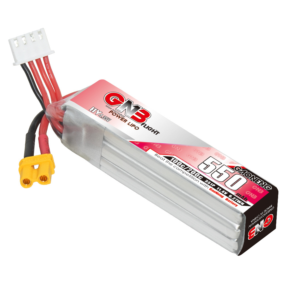 Bateria lipo gnb hv 11.4v 550m - Drone Battery Lipo avaliação e preço
