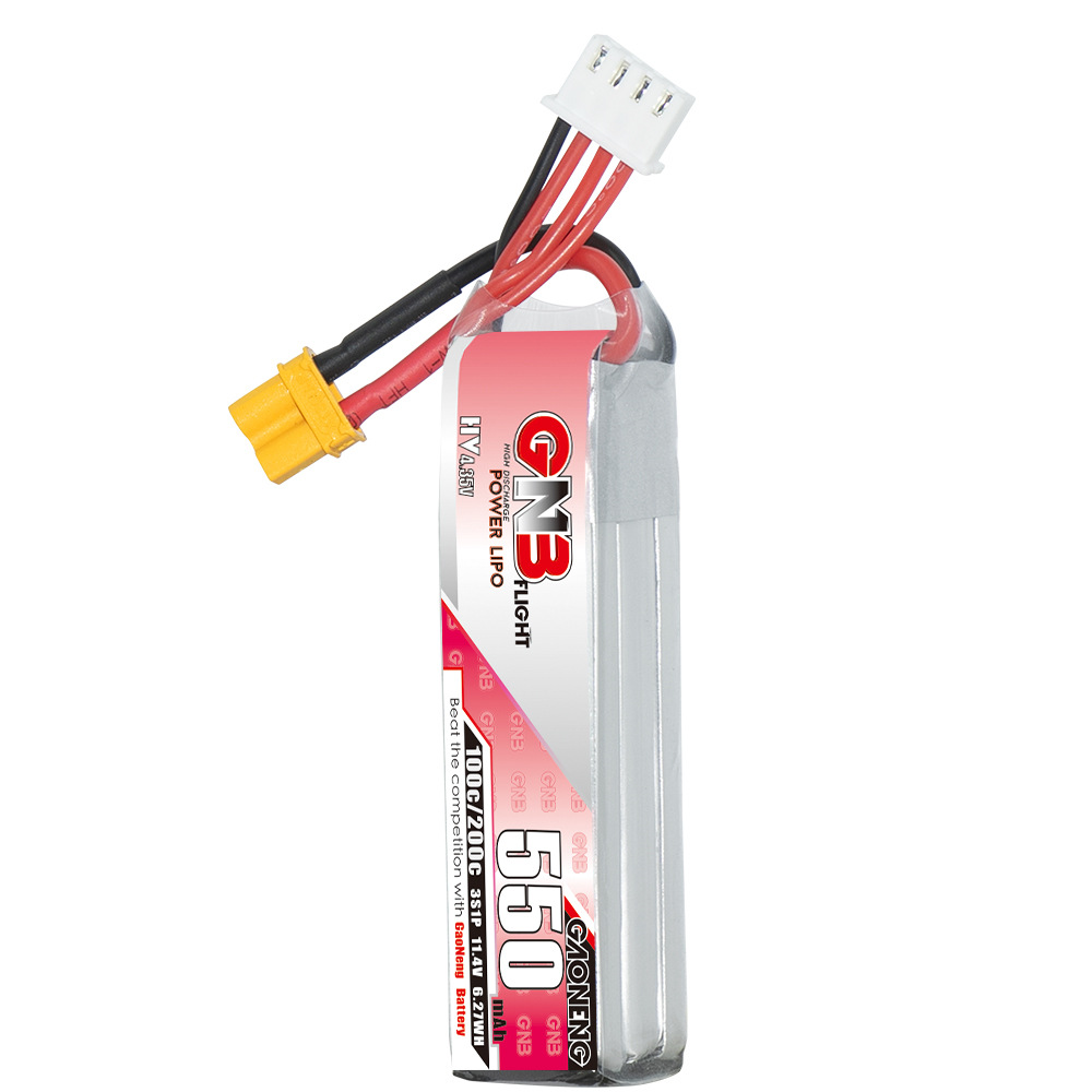 Bateria lipo gnb hv 11.4v 550m - Drone Battery Lipo avaliação e preço
