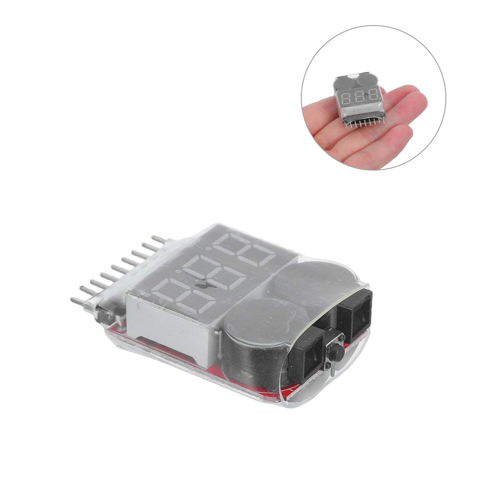2 Peças Monitor de Bateria Tes - Drone Battery Voltage Checker avaliação e preço
