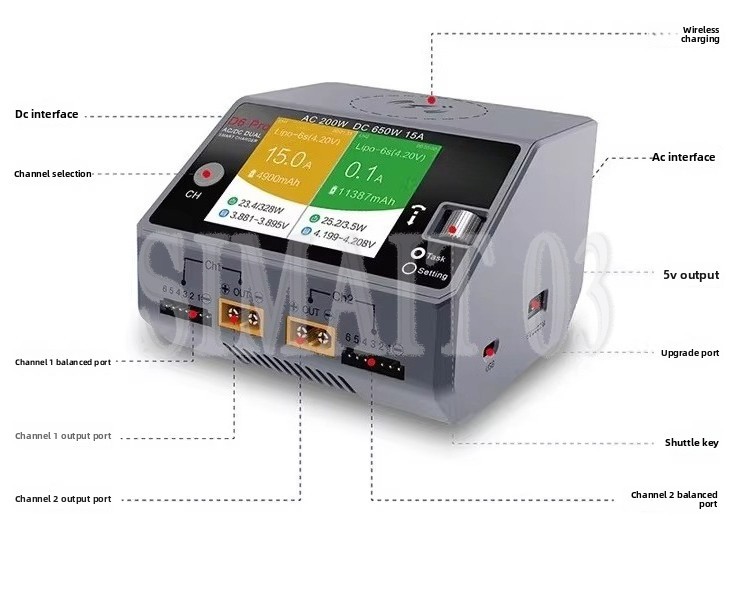 Carregador Inteligente HOTA D6 - Drone Battery Smart avaliação e preço