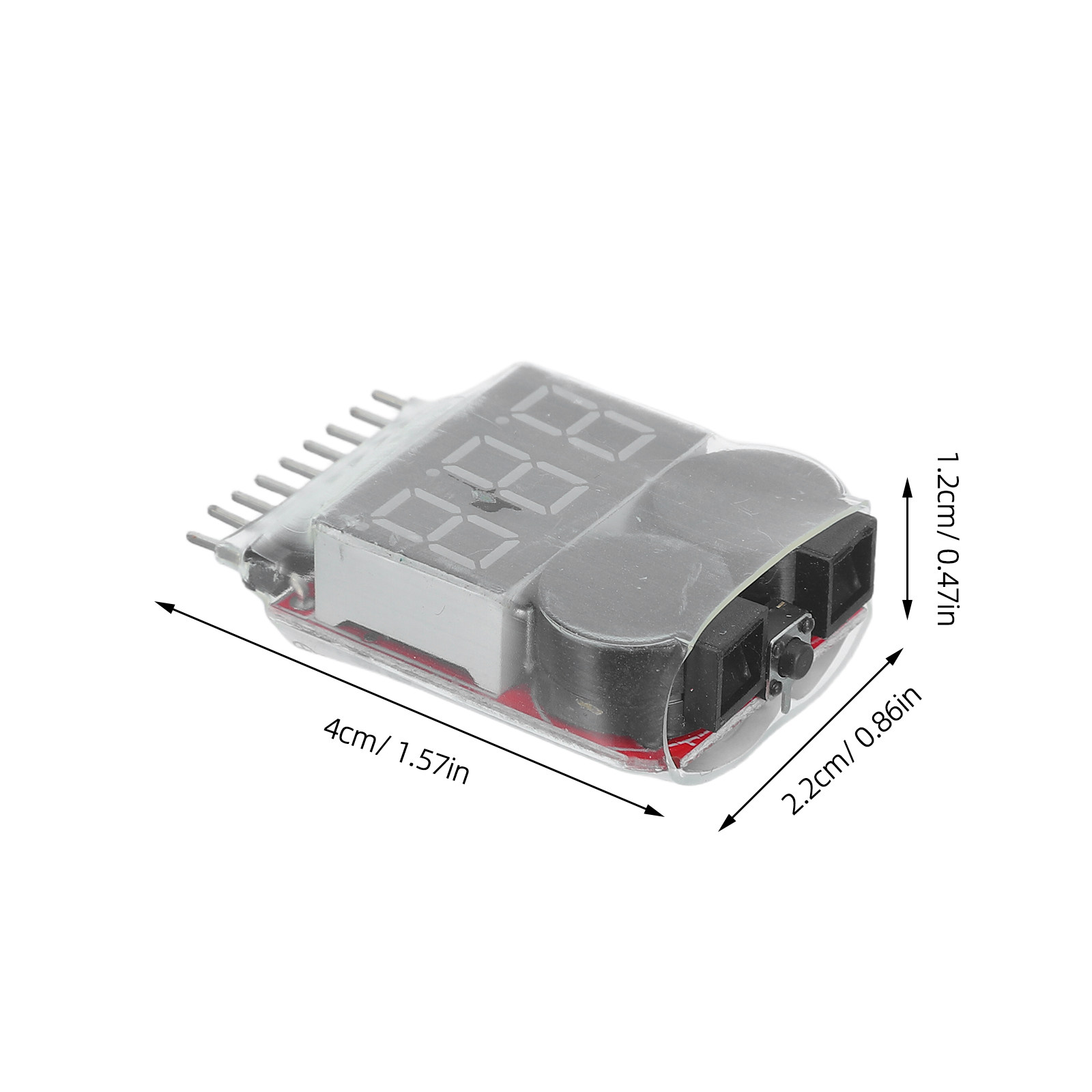 2 Peças Testador de Bateria RC - Drone Battery Voltage Checker avaliação e preço